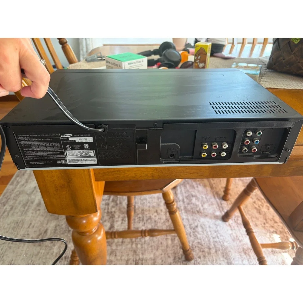 Samsung DVD-V9700 VCR &‎ DVD Player No Remote VHS Does Not Work DVD Does Work